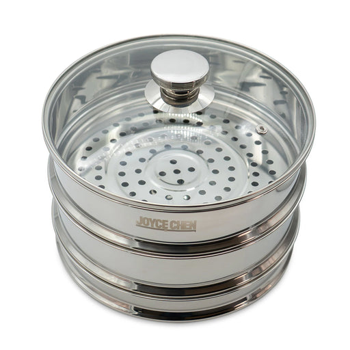 Joyce Chen 2-Tier Stainless Steel Steamer