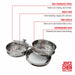 Joyce Chen 2-Tier Stainless Steel Steamer
