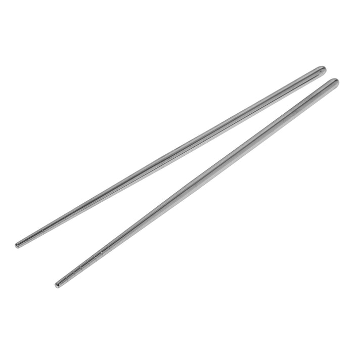 Joyce Chen Reusable Stainless Steel Metal Chopsticks Set - 5 Pair