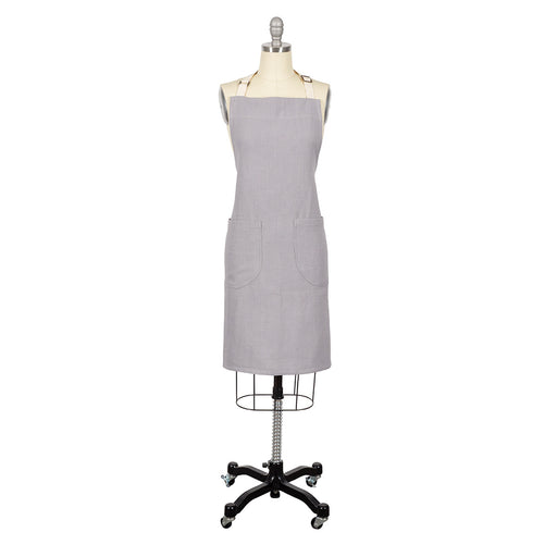 KAF Home Monaco Apron in Frost Gray