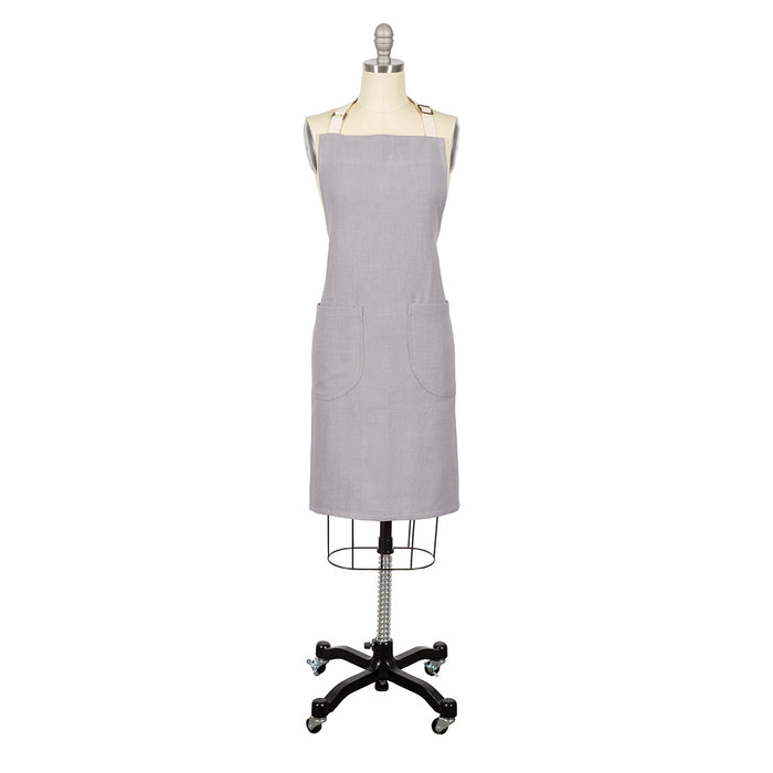 KAF Home Monaco Apron in Frost Gray