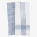 KAF Home Monaco Washed Dish Towels in Dutch Blue