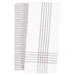 KAF Home Monaco Washed Dish Towels in Frost Gray