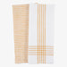 KAF Home Monaco Washed Dish Towels in Ochre