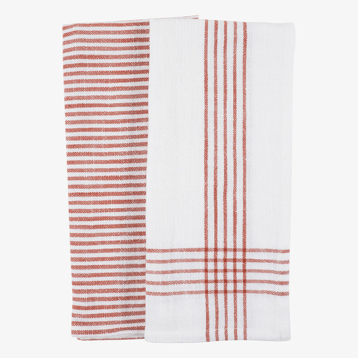 KAF Home Monaco Washed Dish Towels in Sierra