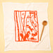 Kei & Molly Flour Sack Dish Towel Foxes