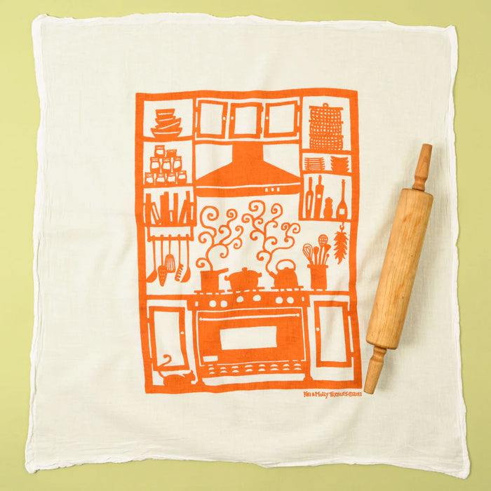 Kei & Molly Flour Sack Dish Towel Kitchen