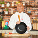 Ken Hom Classic Non-stick Carbon Steel 8" Mini Wok