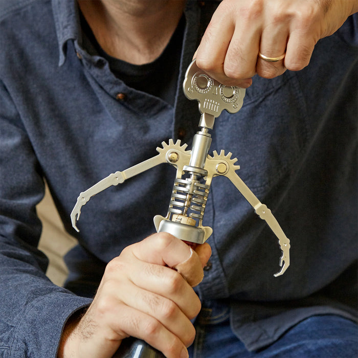 Kikkerland Day of the Dead Corkscrew 