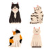 Kikkerland Kitty Bag Clips 