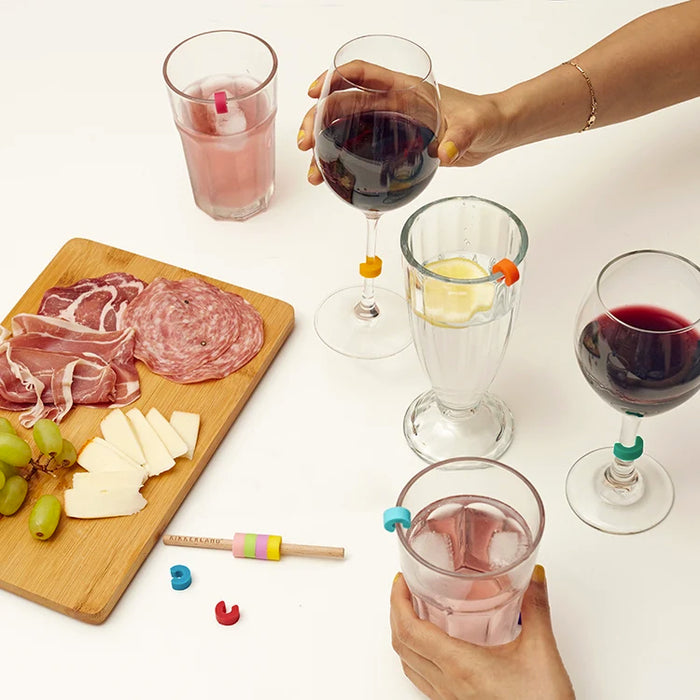 Kikkerland Rainbow Drink Markers