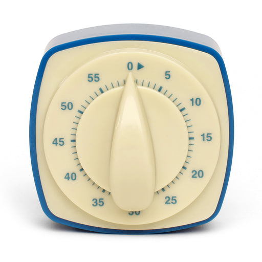 Kikkerland Retro Kitchen Timer Blue