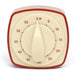 Kikkerland Retro Kitchen Timer Red