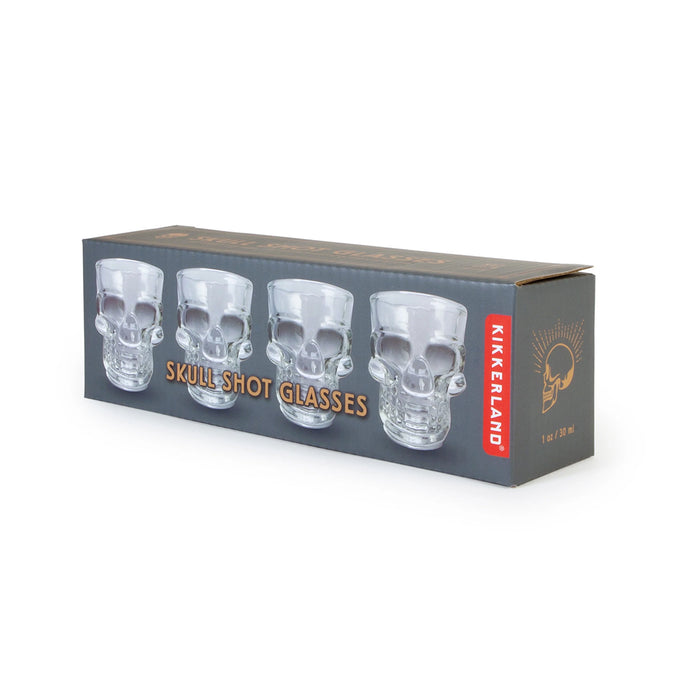 Kikkerland Skull Shot Glasses 