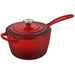 Le Creuset Enameled Cast Iron Signature 2 1/4 Quart Saucepan in Cerise