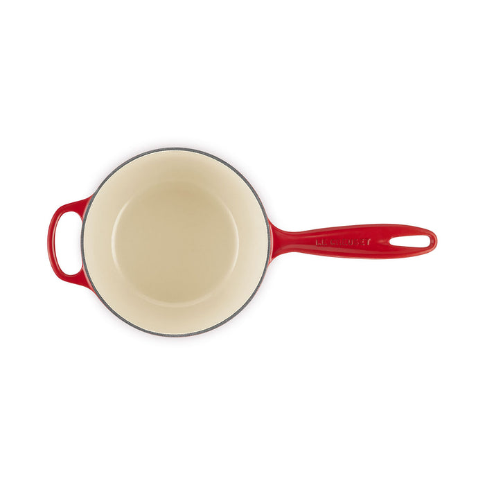 Le Creuset Enameled Cast Iron Signature 2 1/4 Quart Saucepan in Cerise