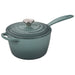 Le Creuset Enameled Cast Iron Signature 2 1/4 Quart Saucepan in Sea Salt
