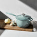 Le Creuset Enameled Cast Iron Signature 2 1/4 Quart Saucepan in Sea Salt