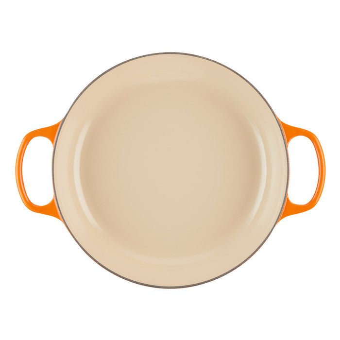 Le Creuset Enameled Cast Iron Signature 3 1/2 Quart Braiser in Flame
