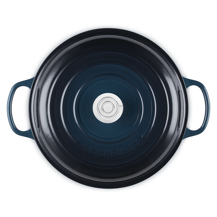 Le Creuset Enameled Cast Iron Signature 3 1/2 Quart Braiser in Nuit