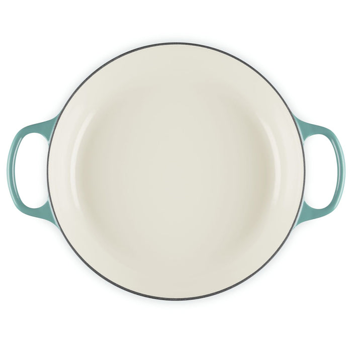 Le Creuset Enameled Cast Iron Signature 3 1/2 Quart Braiser in Riviera