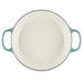 Le Creuset Enameled Cast Iron Signature 3 1/2 Quart Braiser in Riviera