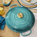 Le Creuset Enameled Cast Iron Signature 3 1/2 Quart Braiser in Riviera