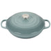 Le Creuset Enameled Cast Iron Signature 3 1/2 Quart Braiser in Sea Salt