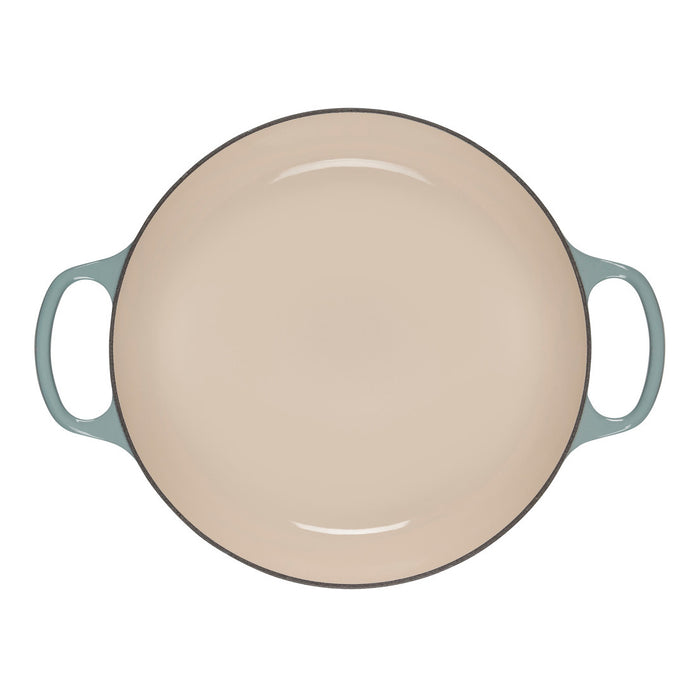 Le Creuset Enameled Cast Iron Signature 3 1/2 Quart Braiser in Sea Salt