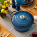 Le Creuset Enameled Cast Iron Signature 5 1/2 Quart Round Dutch Oven in Marseille