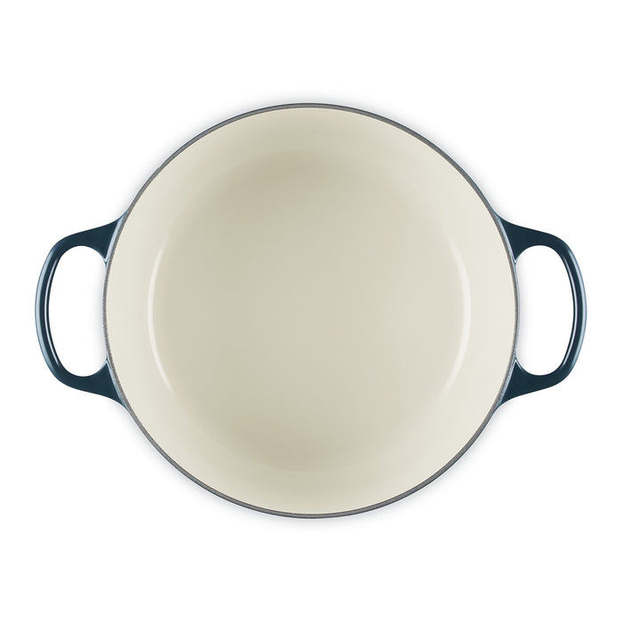 Le Creuset Enameled Cast Iron Signature 5 1/2 Quart Round Dutch Oven in Nuit