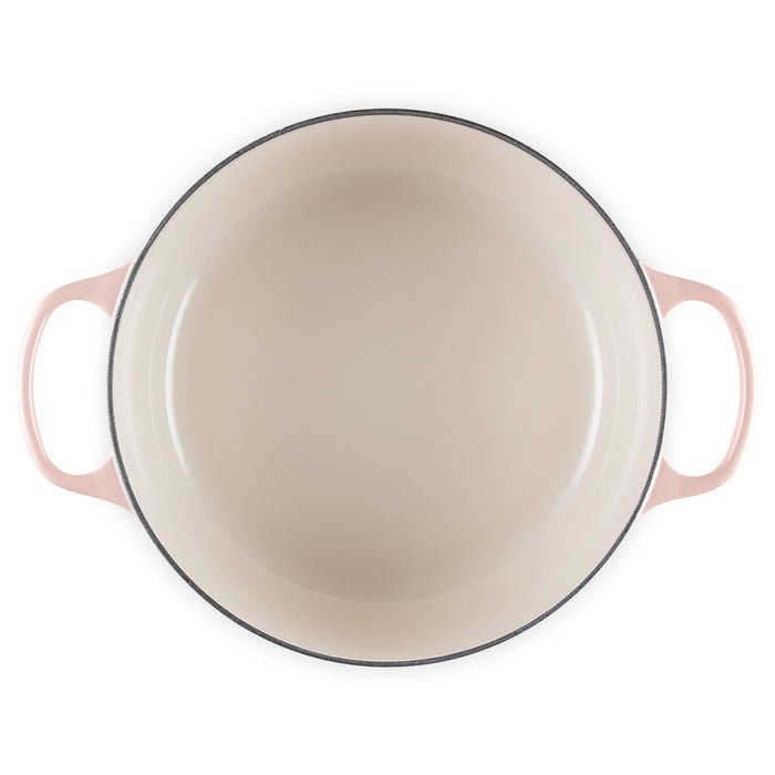 Le Creuset Enameled Cast Iron Signature 5 1/2 Quart Round Dutch Oven in Peche