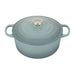 Le Creuset Enameled Cast Iron Signature 5 1/2 Quart Round Dutch Oven in Sea Salt