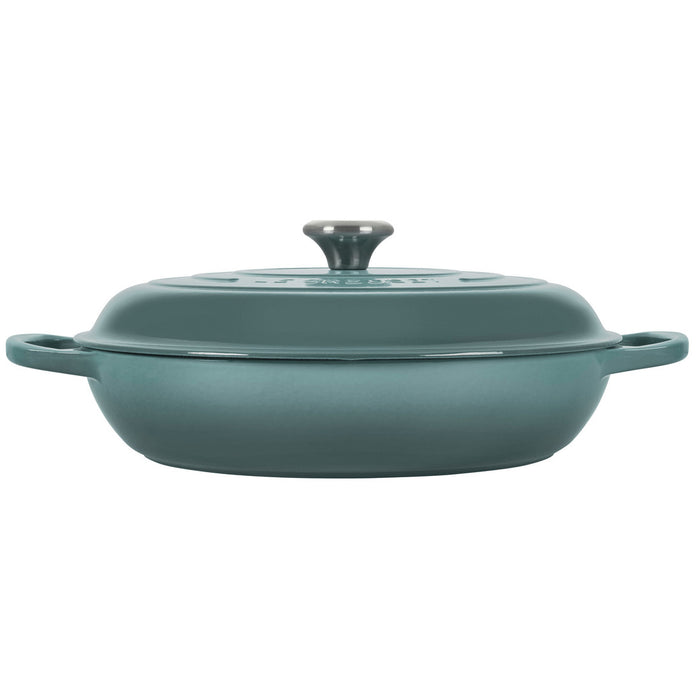 Le Creuset Enameled Cast Iron Signature 5 Quart Braiser in Sea Salt
