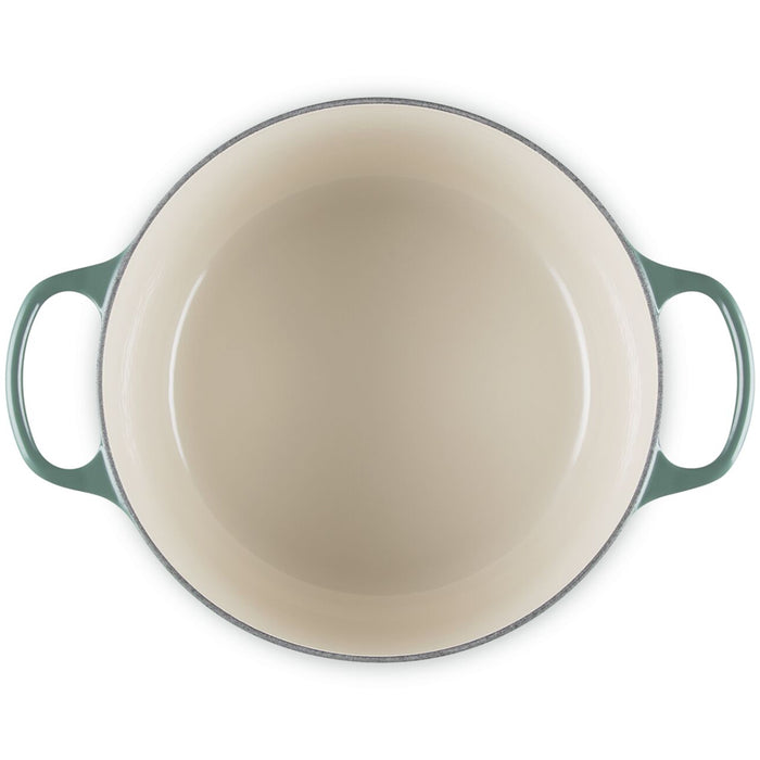 Le Creuset Enameled Cast Iron Signature 6 1/2  Quart Round Deep Oven in Artichaut