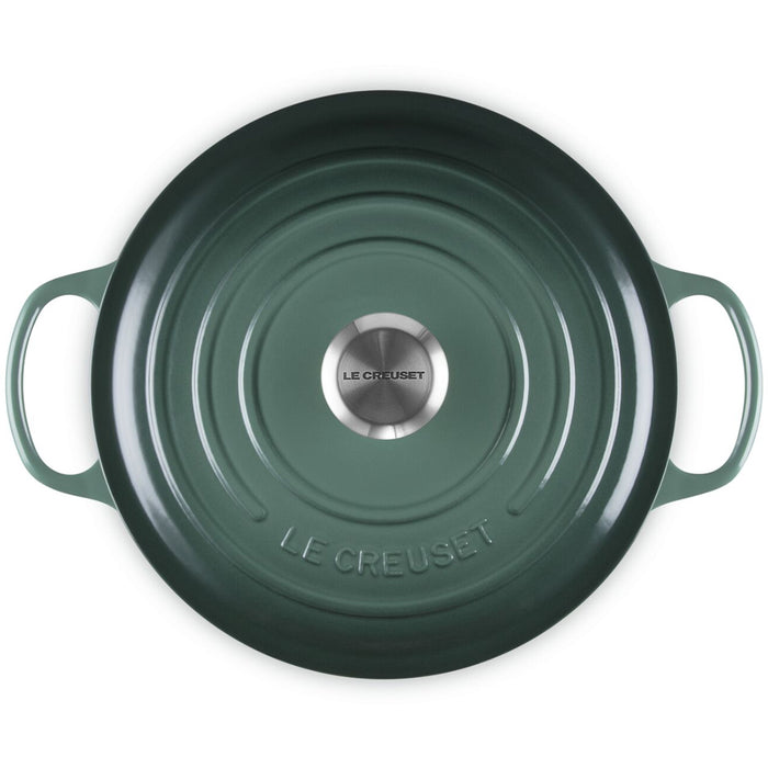 Le Creuset Enameled Cast Iron Signature 6 1/2  Quart Round Deep Oven in Artichaut