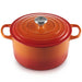 Le Creuset Enameled Cast Iron Signature 6 1/2  Quart Round Deep Oven in Flame