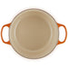 Le Creuset Enameled Cast Iron Signature 6 1/2  Quart Round Deep Oven in Flame