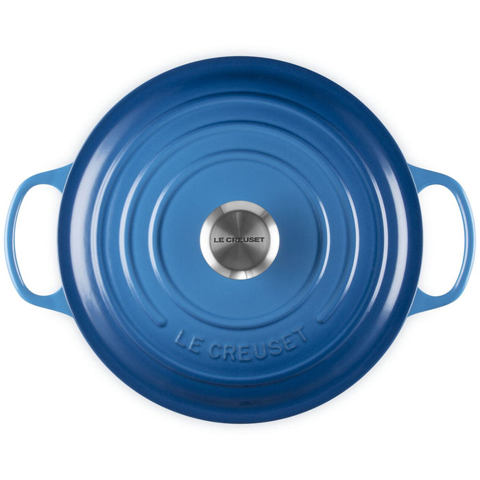 Le Creuset Enameled Cast Iron Signature 6 1/2  Quart Round Deep Oven in Marseille