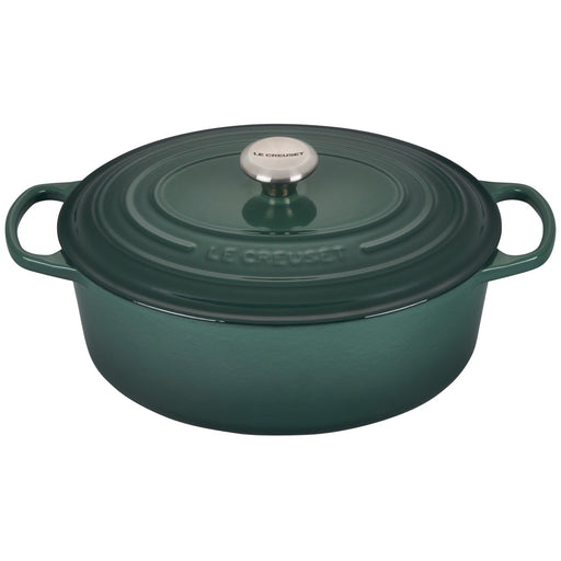 Le Creuset Enameled Cast Iron Signature 6 3/4 Quart Oval Dutch Oven in Artichaut