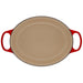 Le Creuset Enameled Cast Iron Signature 6 3/4 Quart Oval Dutch Oven in Cerise