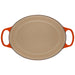 Le Creuset Enameled Cast Iron Signature 6 3/4 Quart Oval Dutch Oven in Flame