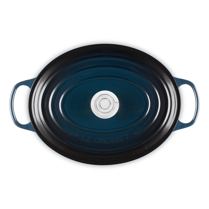 Le Creuset Enameled Cast Iron Signature 6 3/4 Quart Oval Dutch Oven in Nuit