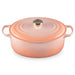 Le Creuset Enameled Cast Iron Signature 6 3/4 Quart Oval Dutch Oven in Peche