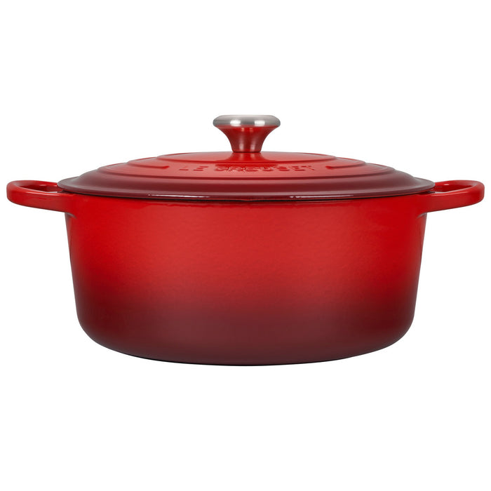 Le Creuset Enameled Cast Iron Signature 9 Quart Round Dutch Oven in Cerise