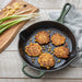 Le Creuset Enameled Cast Iron Signature Artichaut 10 1/4" Skillet
