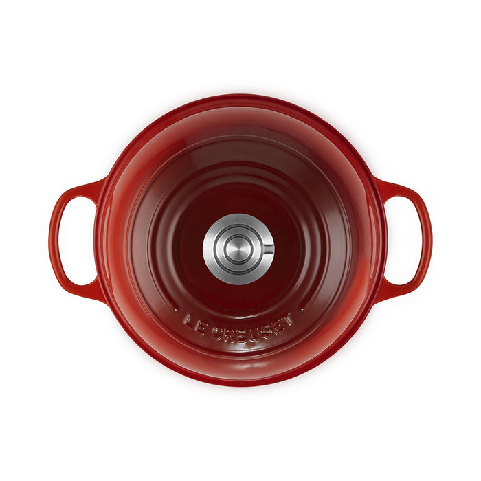 Le Creuset Enameled Cast Iron Signature Bread Oven in Cerise