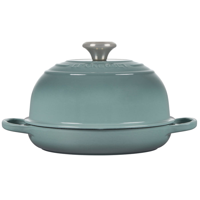 Le Creuset Enameled Cast Iron Signature Bread Oven in Sea Salt
