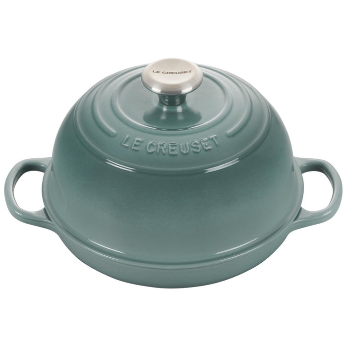 Le Creuset Enameled Cast Iron Signature Bread Oven in Sea Salt