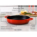 Le Creuset Enameled Cast Iron Signature Everyday Pan in Cerise